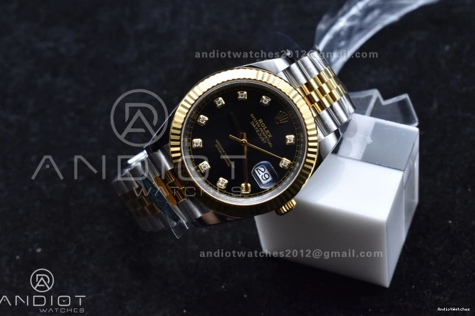 41 Chic On Edition YG 904L 609 YG Best Dial VR 1:1 Bracelet Clean SS Jubilee Steel DateJust 126333 Diamonds 0822